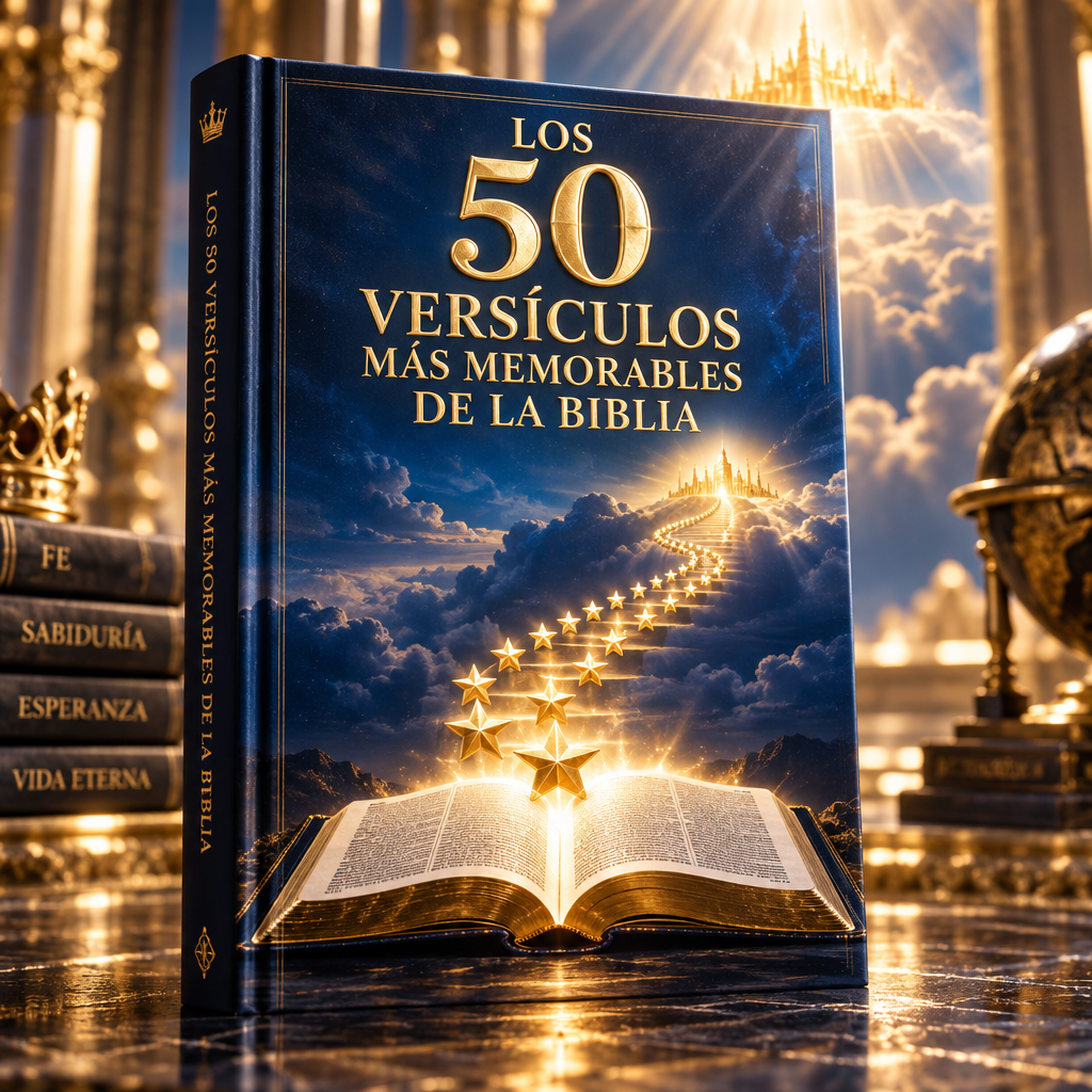 Portada de LOS 50 VERSÍCULOS MÁS MEMORABLES DE LA BIBLIA